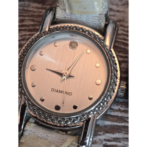 Vintage Watch Lot Fossil Nine West Rhinestone Mixed Womens Watches Parts Repair - Picture 5 of 9